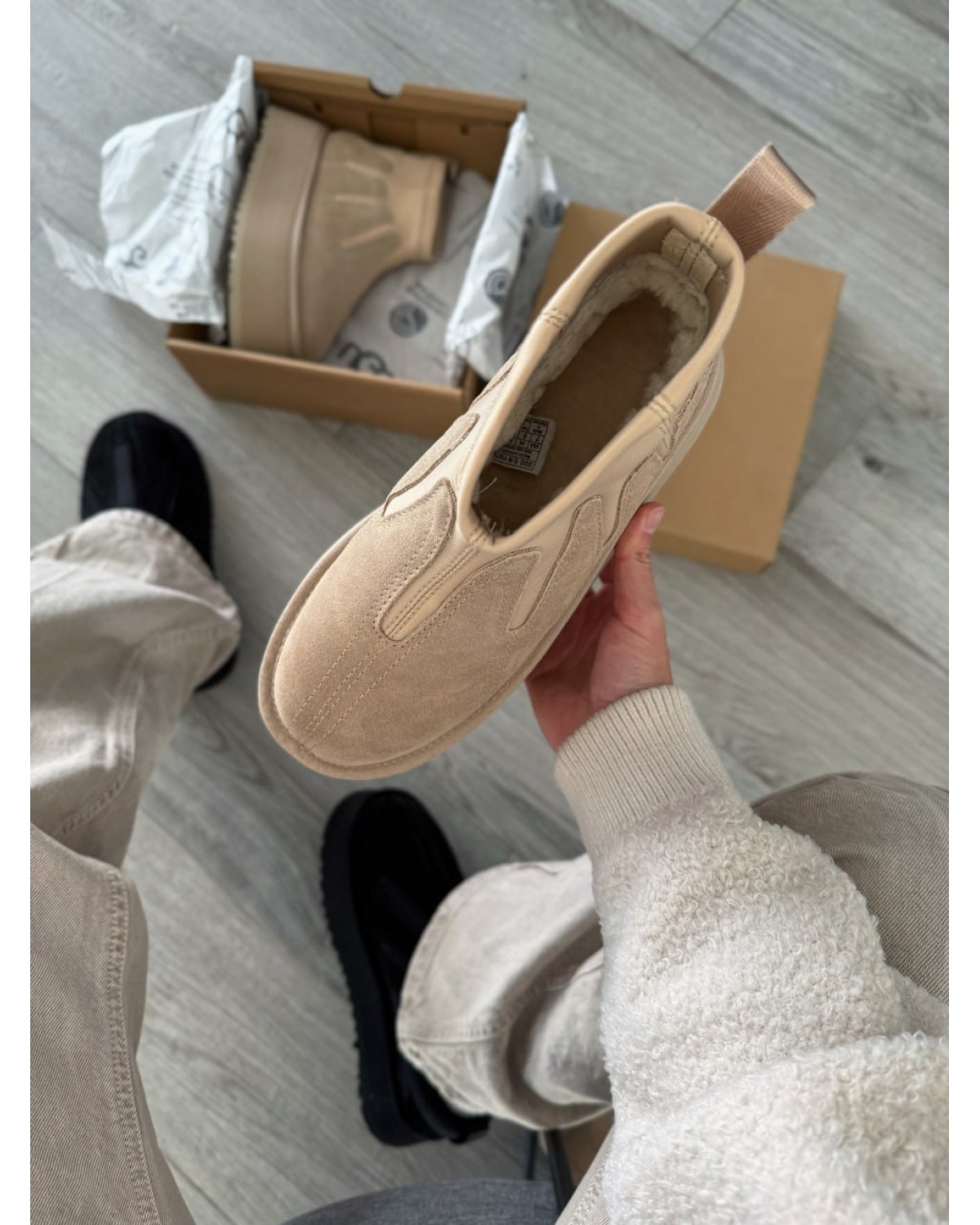 UGG Classic Mini Dipper Sunwave Beige