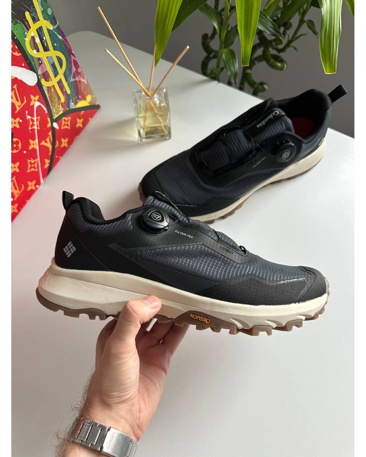 Columbia X-Mission BOA Gore-Tex Dark Grey Blue