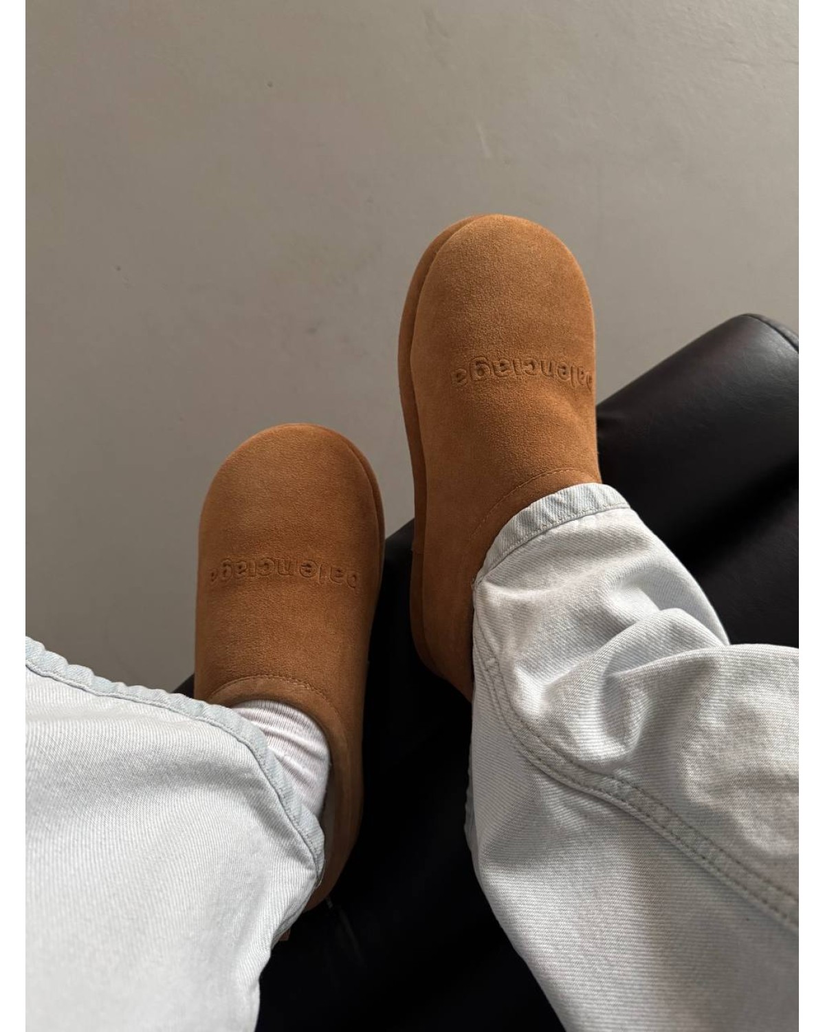 Balenciaga Alaska Soft Mules Chestnut Balenciaga Alaska Soft Mules Chestnut