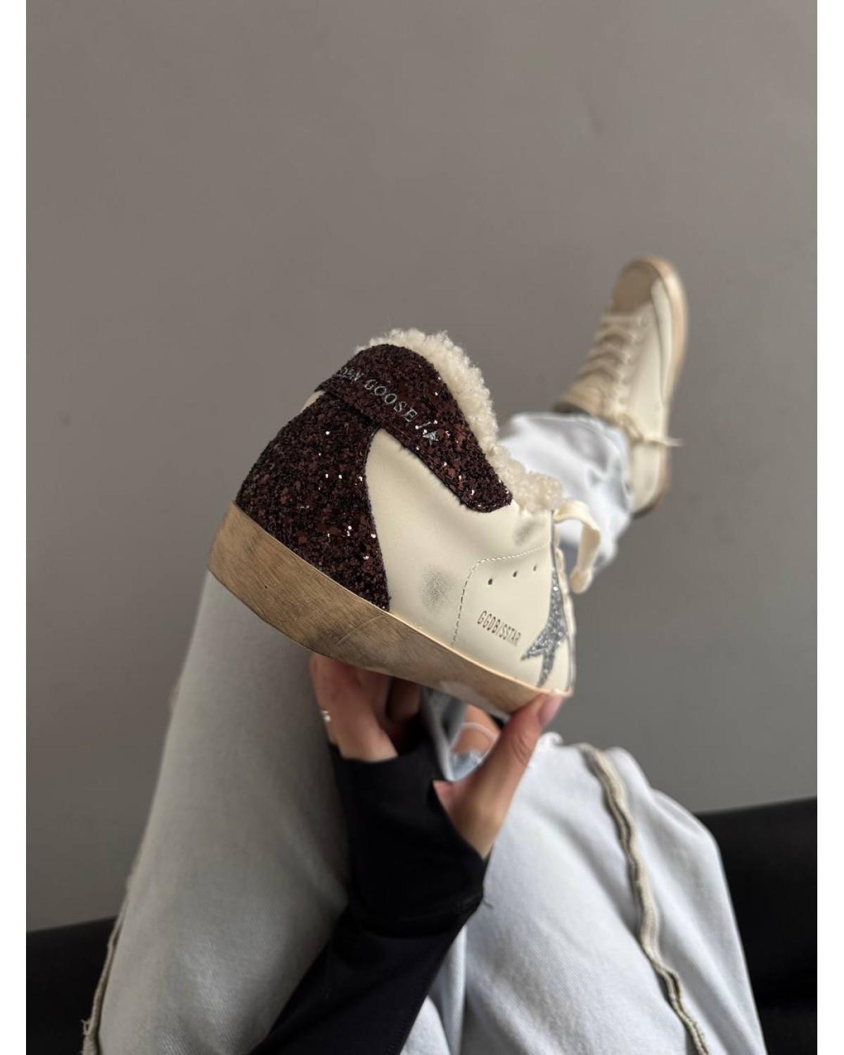 Golden Goose Superstar Sparkles Fur Golden Goose Superstar Sparkles Fur