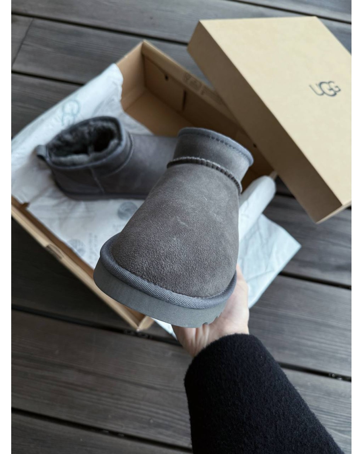 UGG Classic Ultra Mini Grey