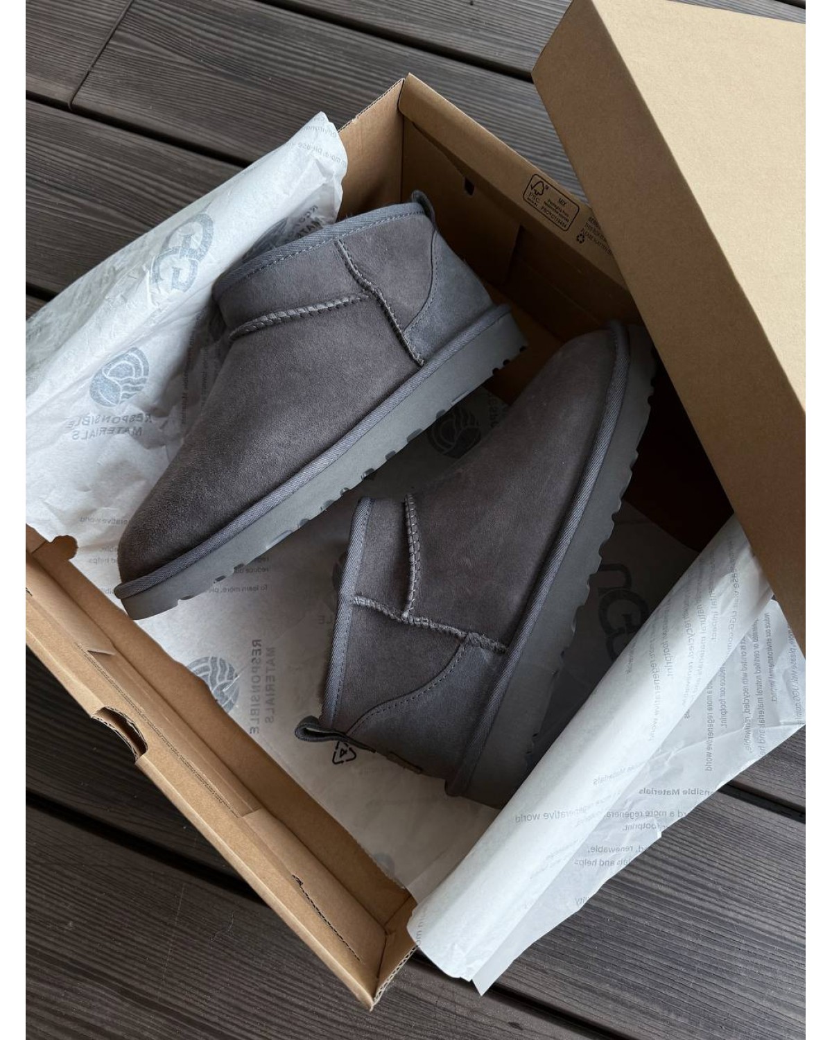 UGG Classic Ultra Mini Grey