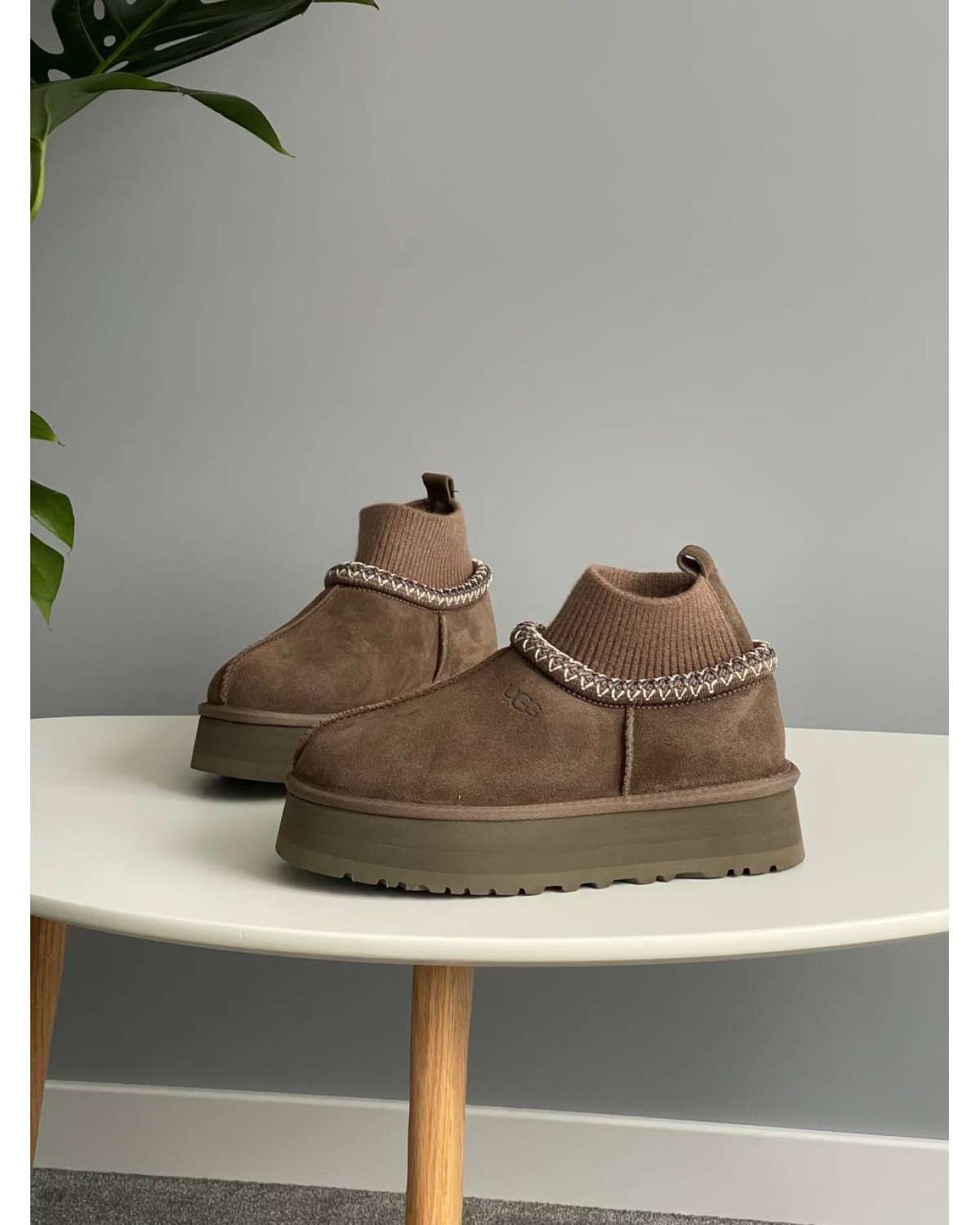 Ugg Tasman Platform Sock Dusted Cocoa
