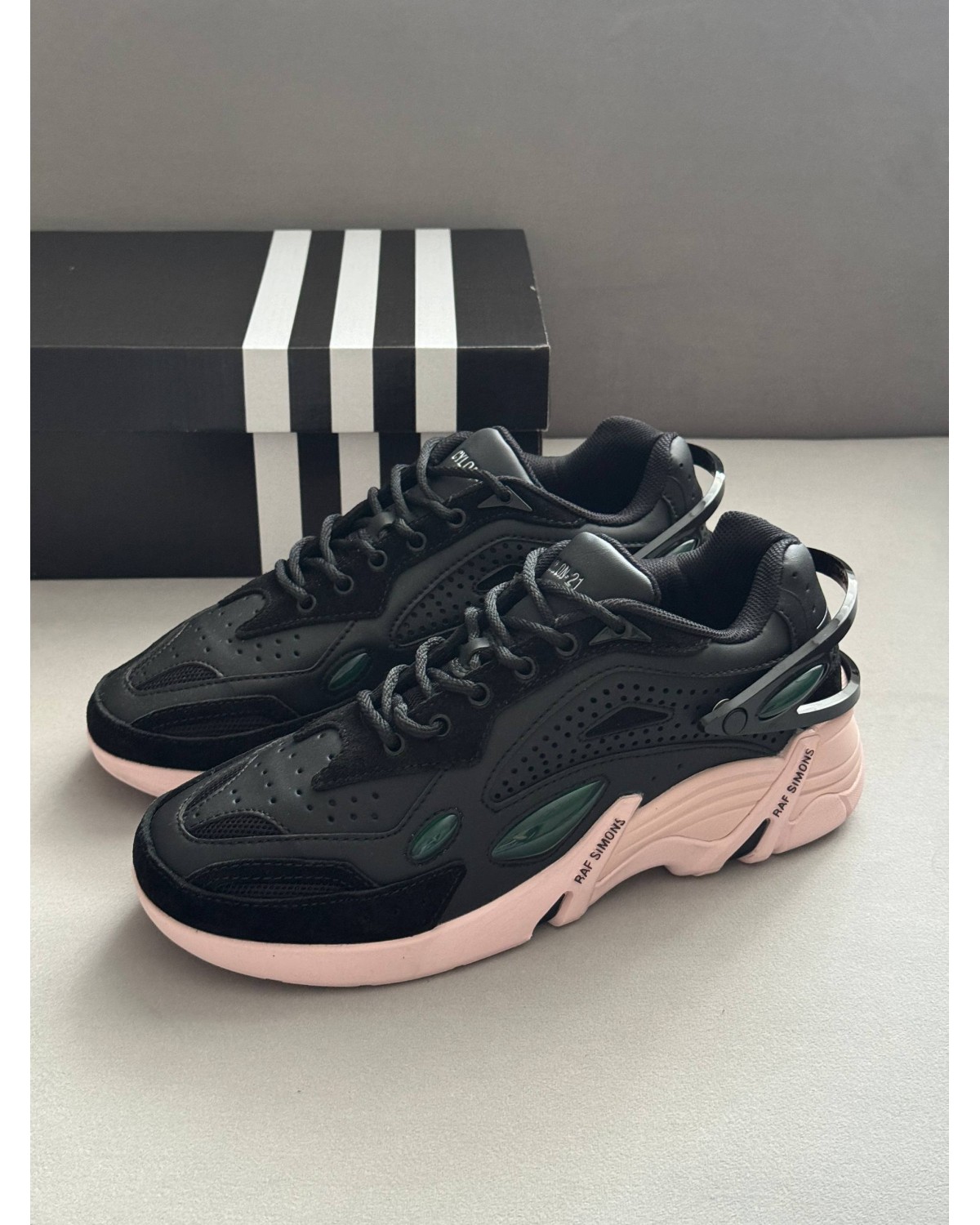 Adidas Raf Simons Cylon-21 Black Pink