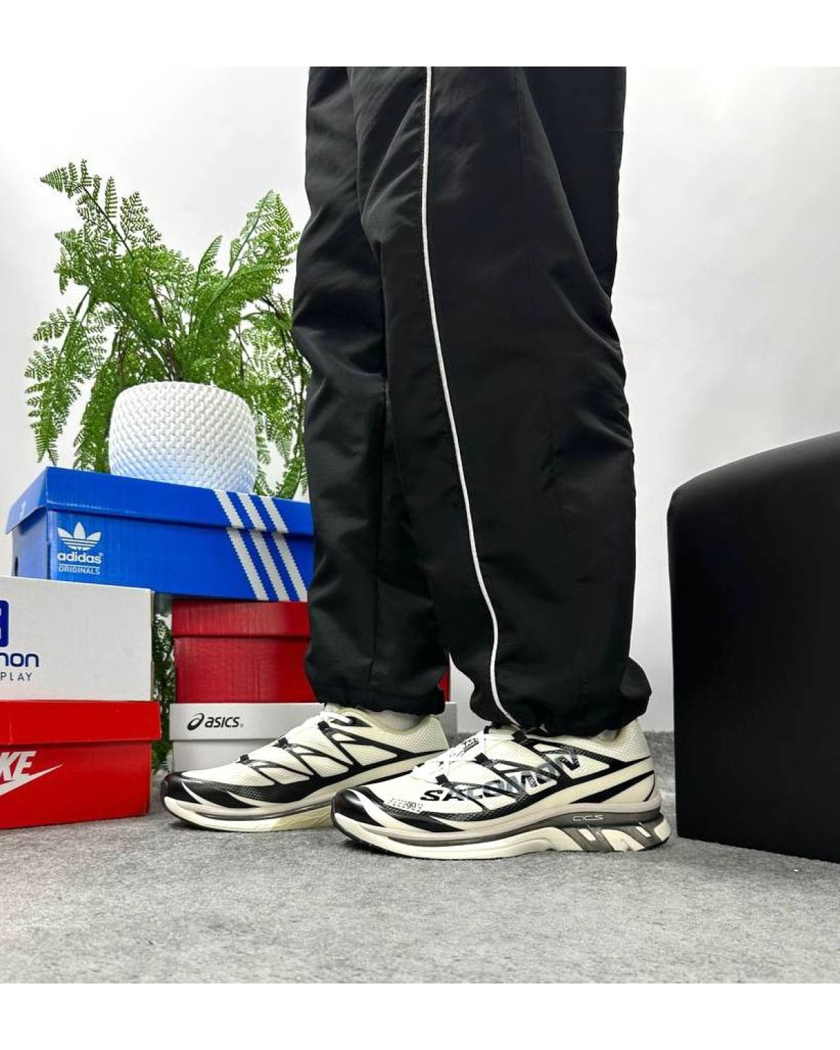 Maison Margiela Salomon XT-MM6 Vanilla Ice Black Maison Margiela Salomon XT-MM6 Vanilla Ice Black