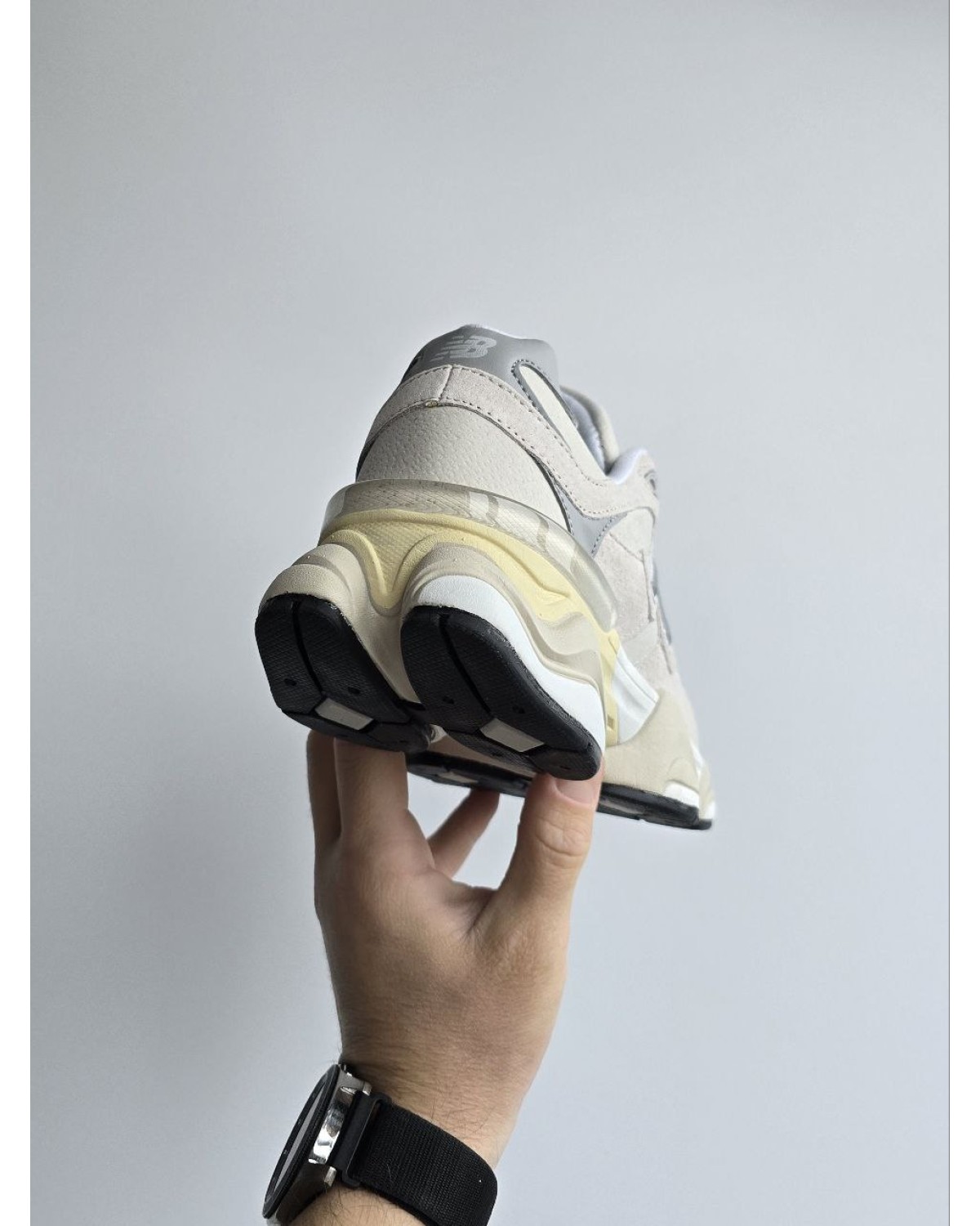 New Balance 9060 Fur Cream Sand