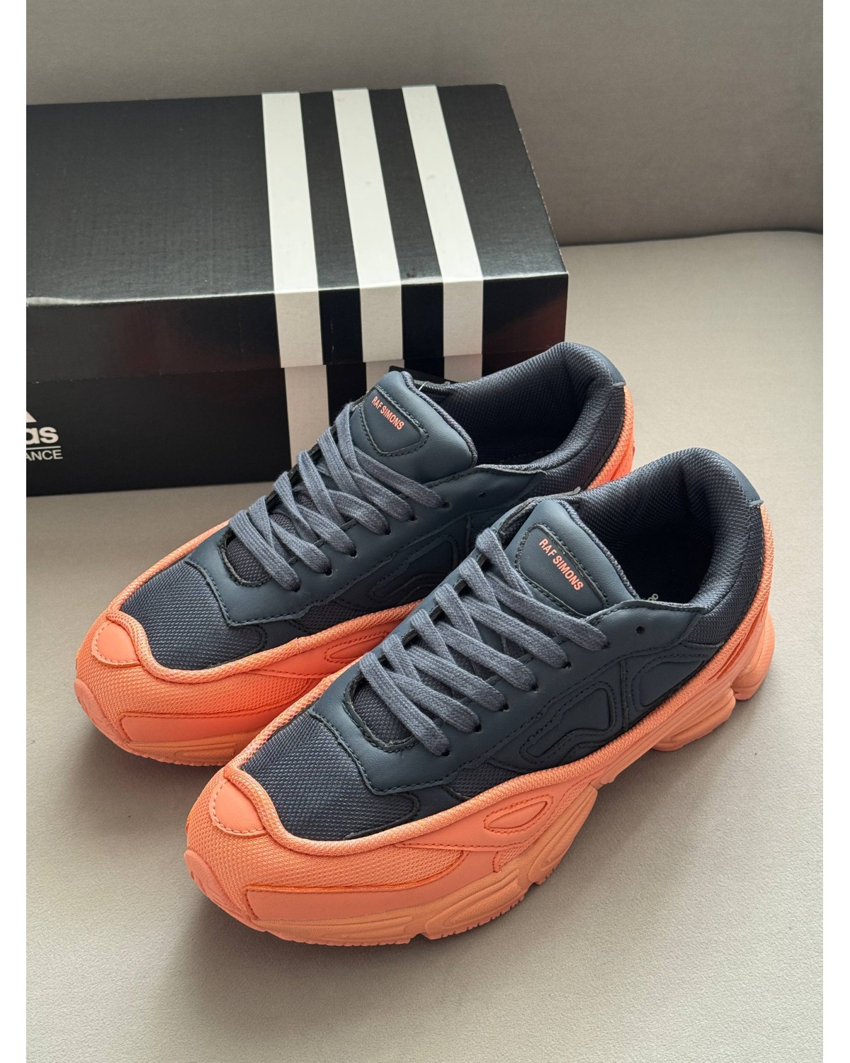 Adidas x Raf Simons Ozweego II Pink Blue Adidas x Raf Simons Ozweego II Pink Blue