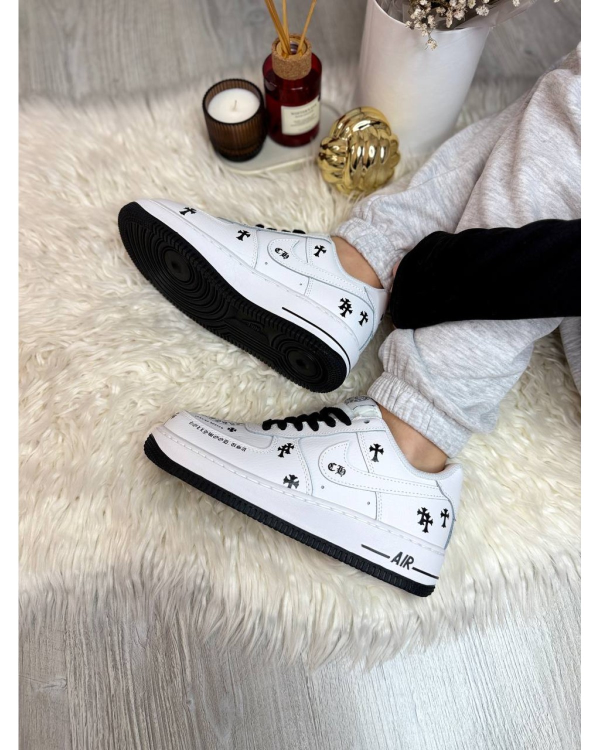 Nike Air Force 1 Low x Chrome Hearts Custom