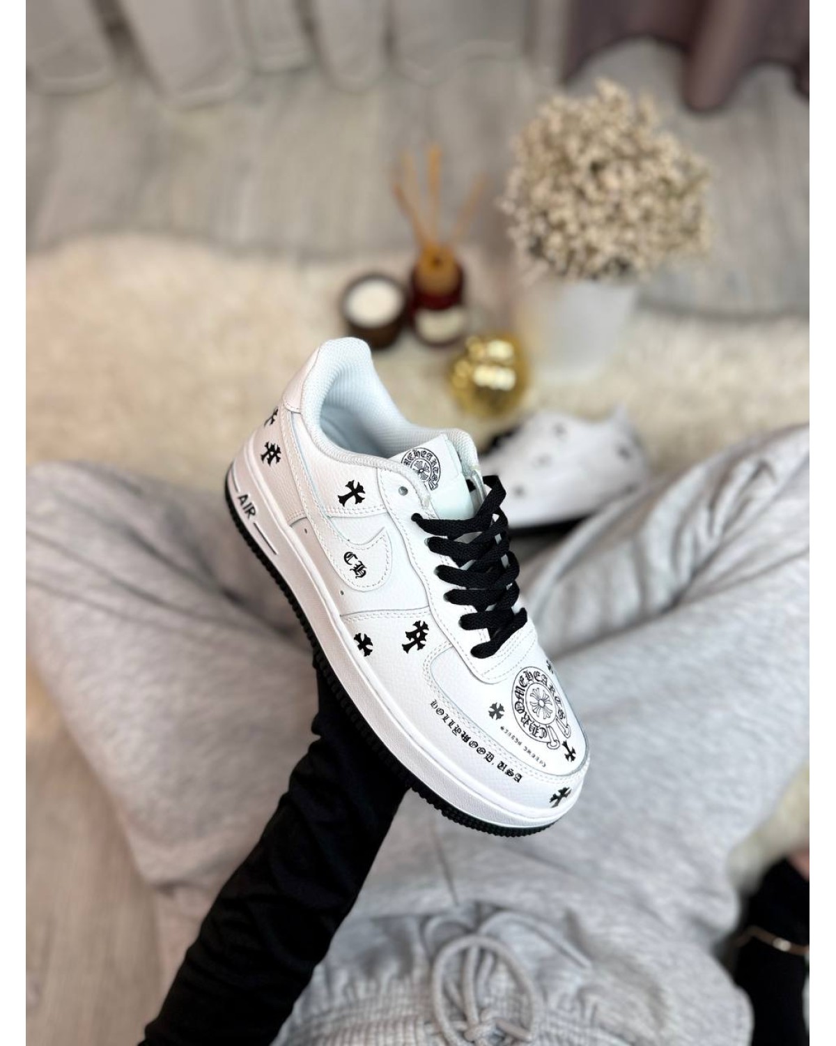 Nike Air Force 1 Low x Chrome Hearts Custom