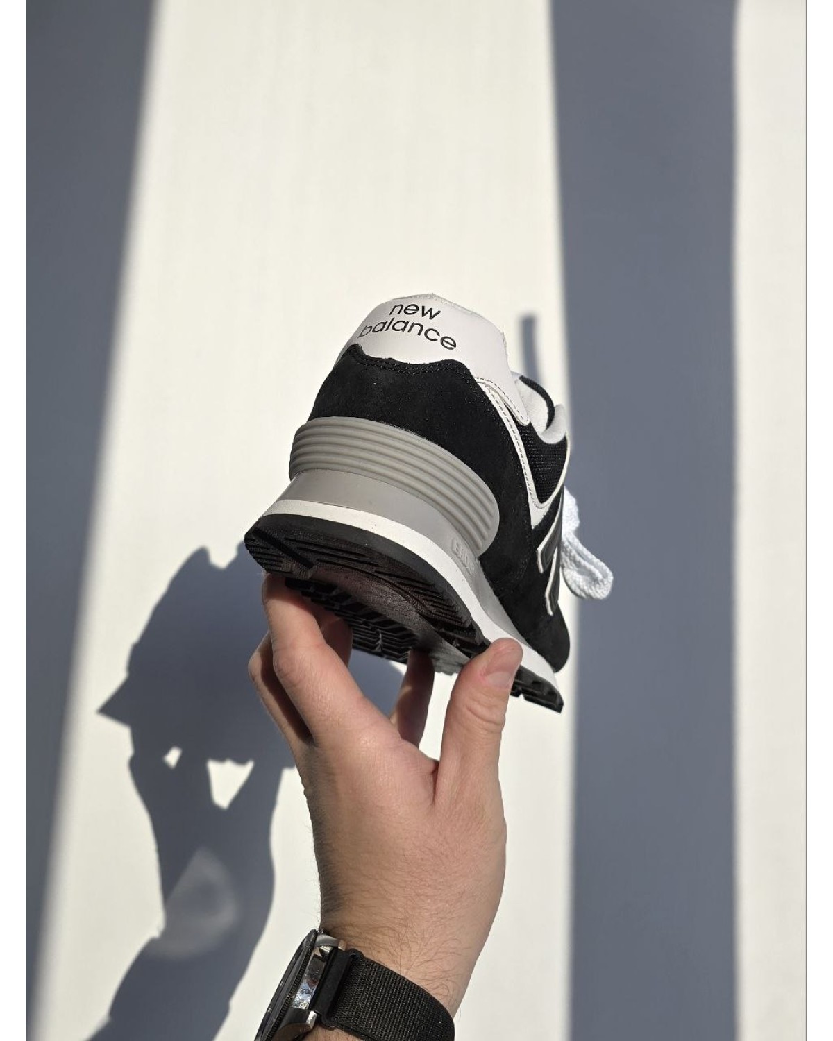 New Balance 574 Black / White