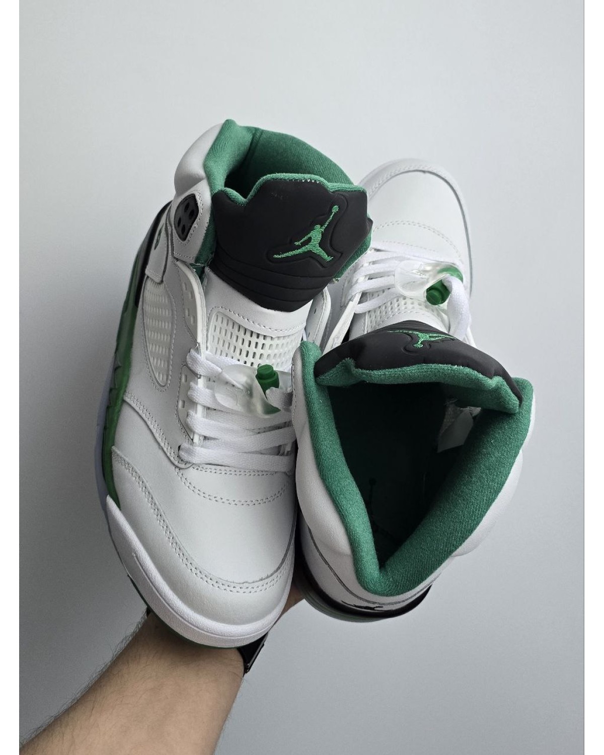 Nike Air Jordan 5 Retro  White / Green