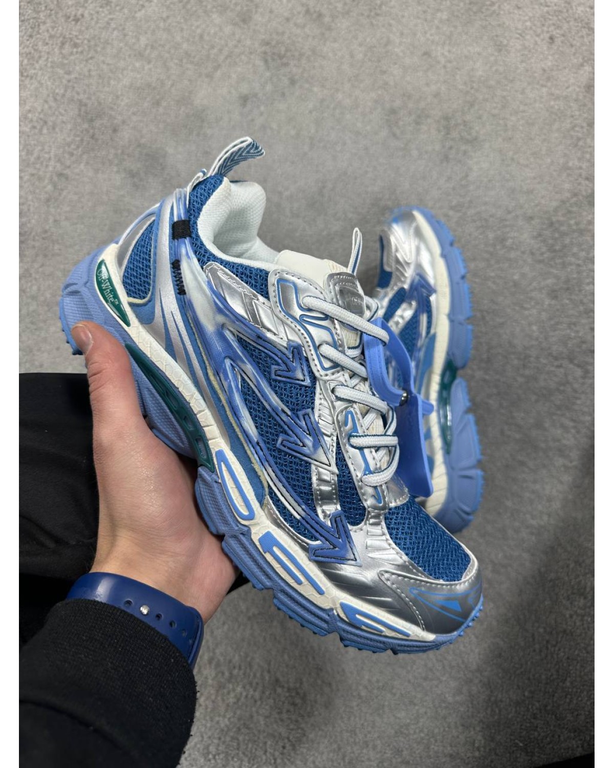 Off-White White Blue