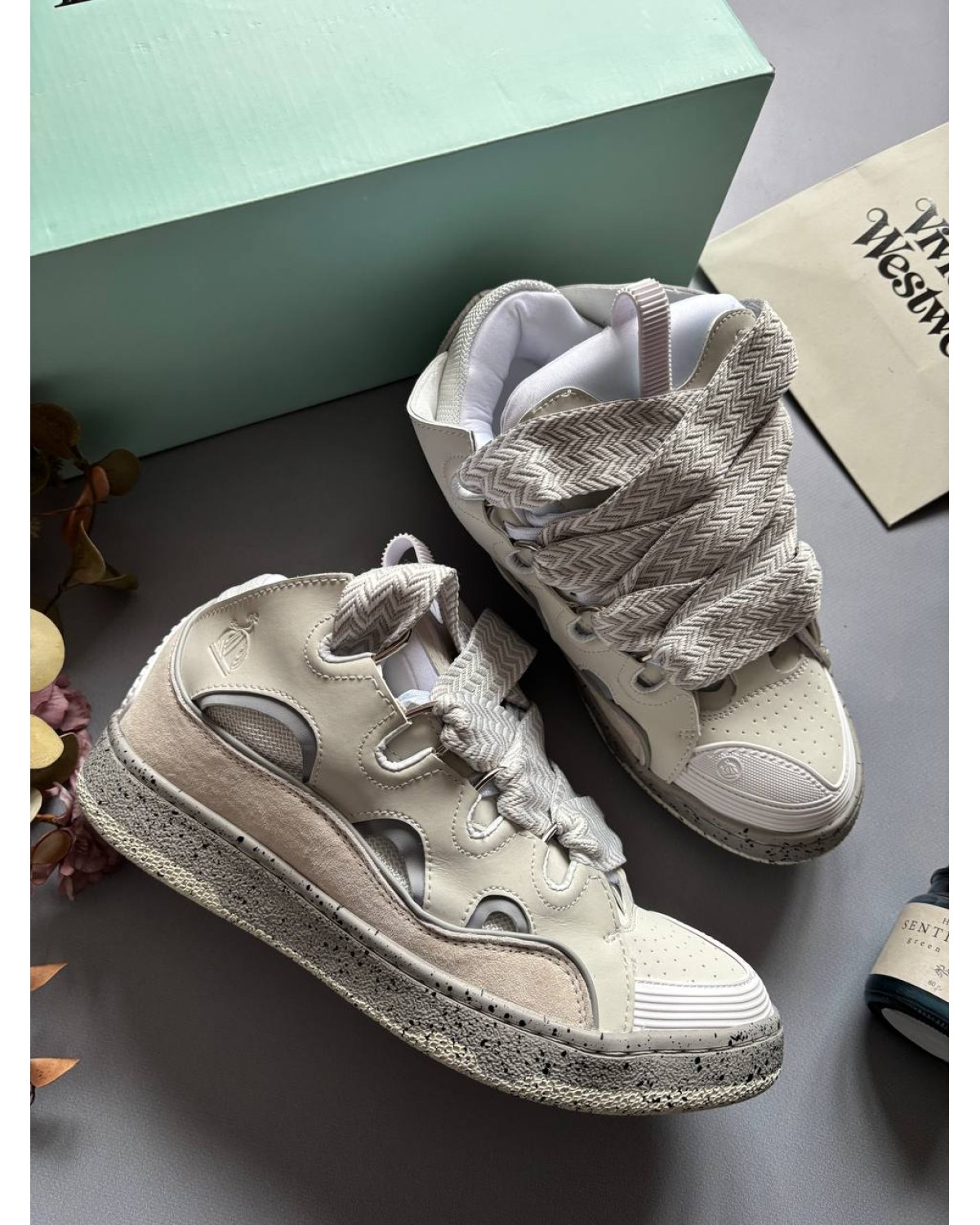 Lanvin Curb ‘Grey White’