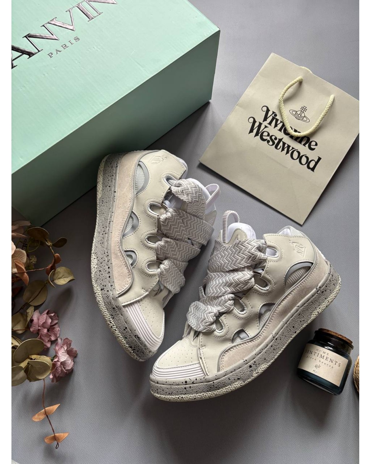 Lanvin Curb ‘Grey White’