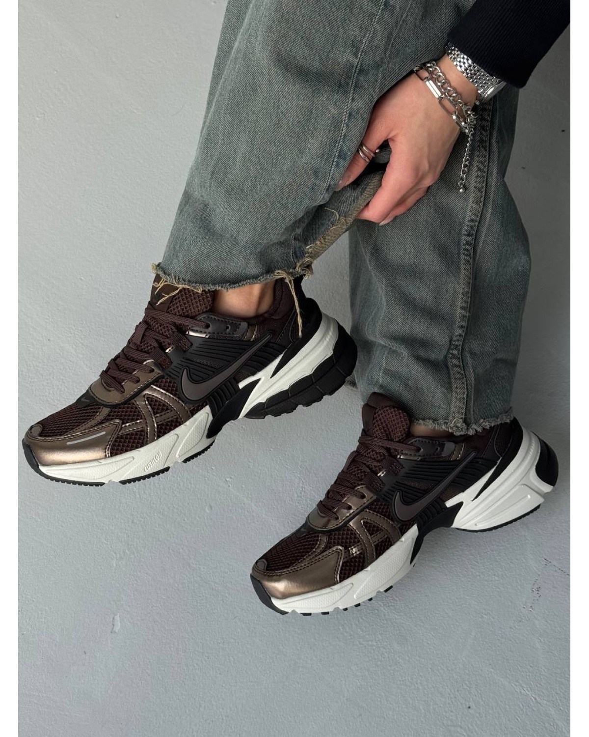 Nike V2K Runtekk Brown/Black