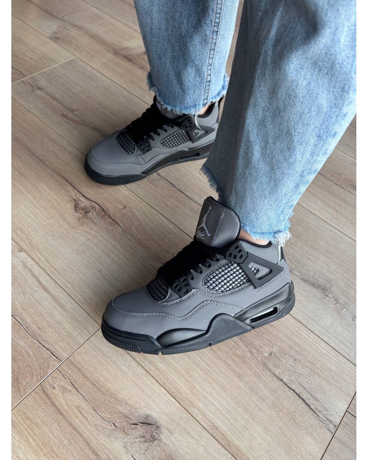 Jordan 4 Travis Scott Cactus Jack Grey Black