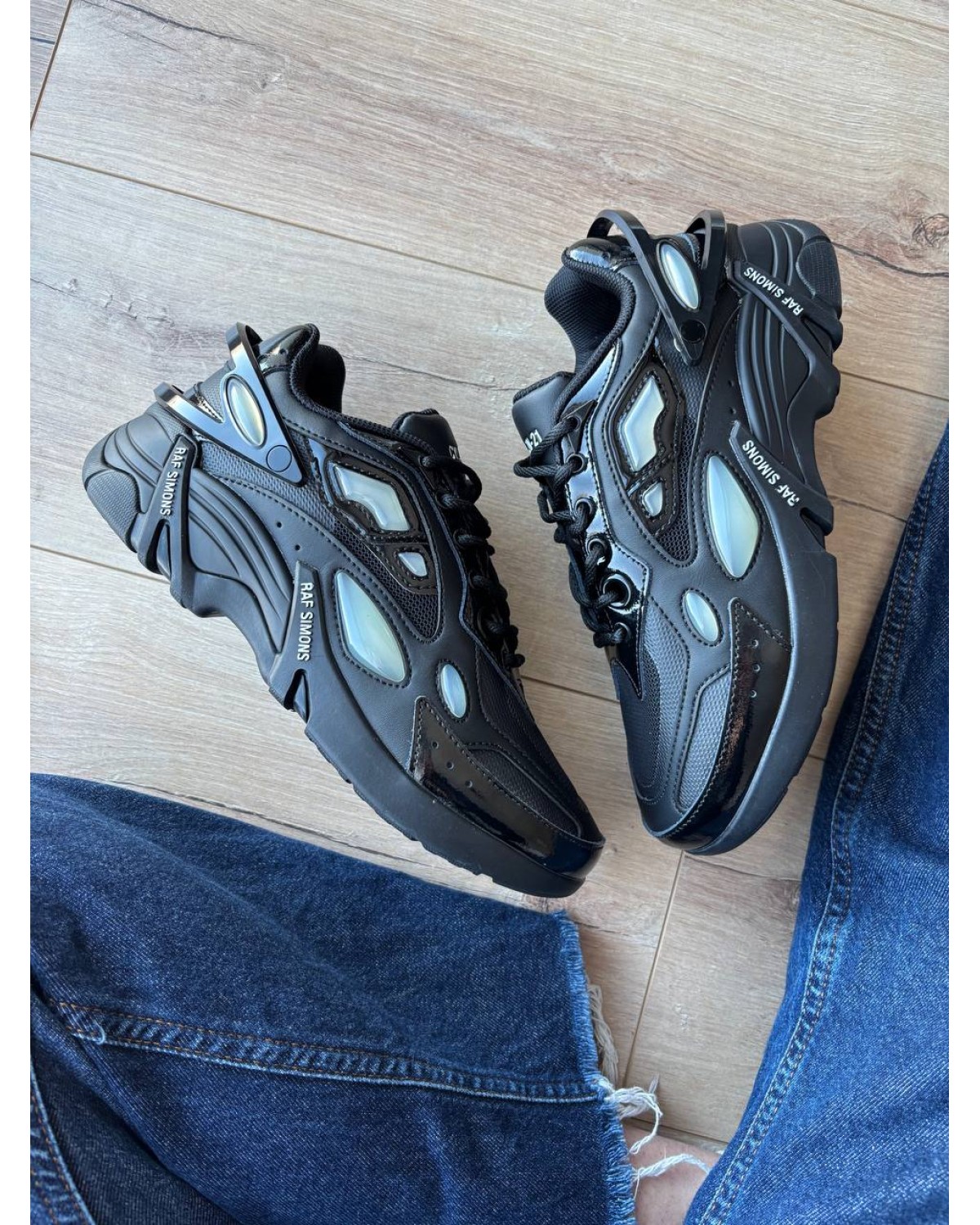 Adidas x Raf Simons Cylon-21 Black Light