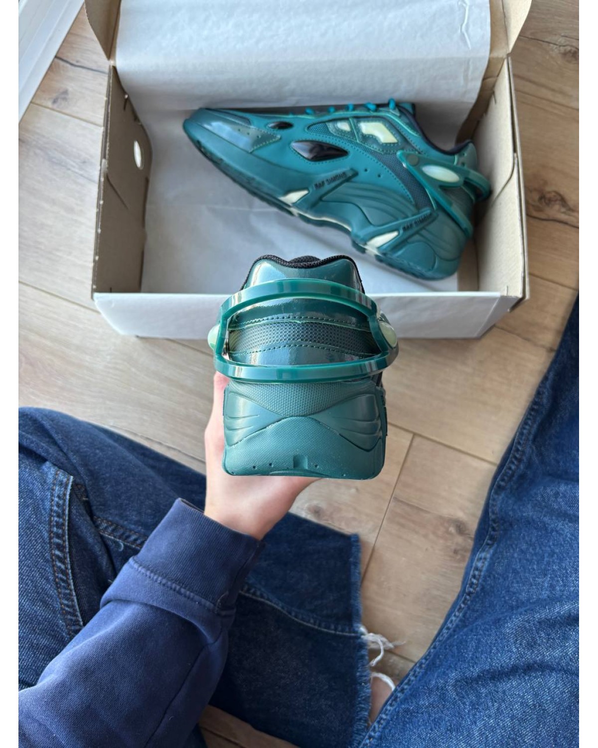 Adidas x Raf Simons Cylon-21 Green