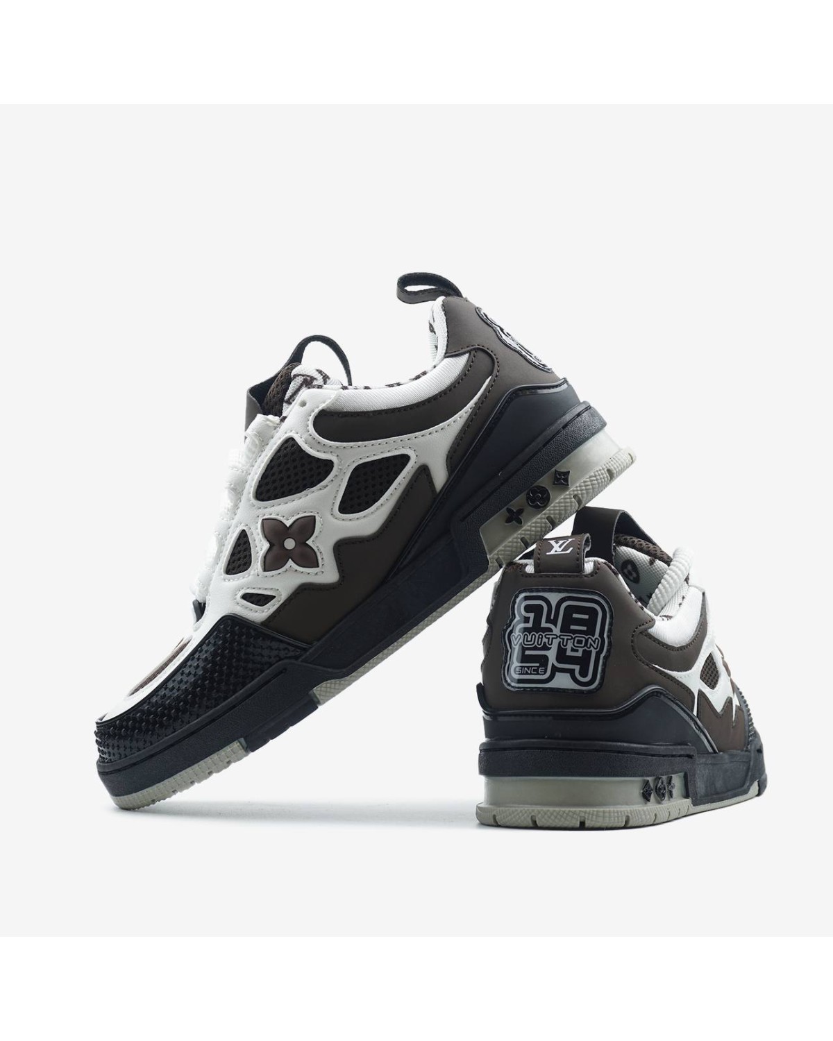 Louis Vuitton Skate Sneaker Brown White