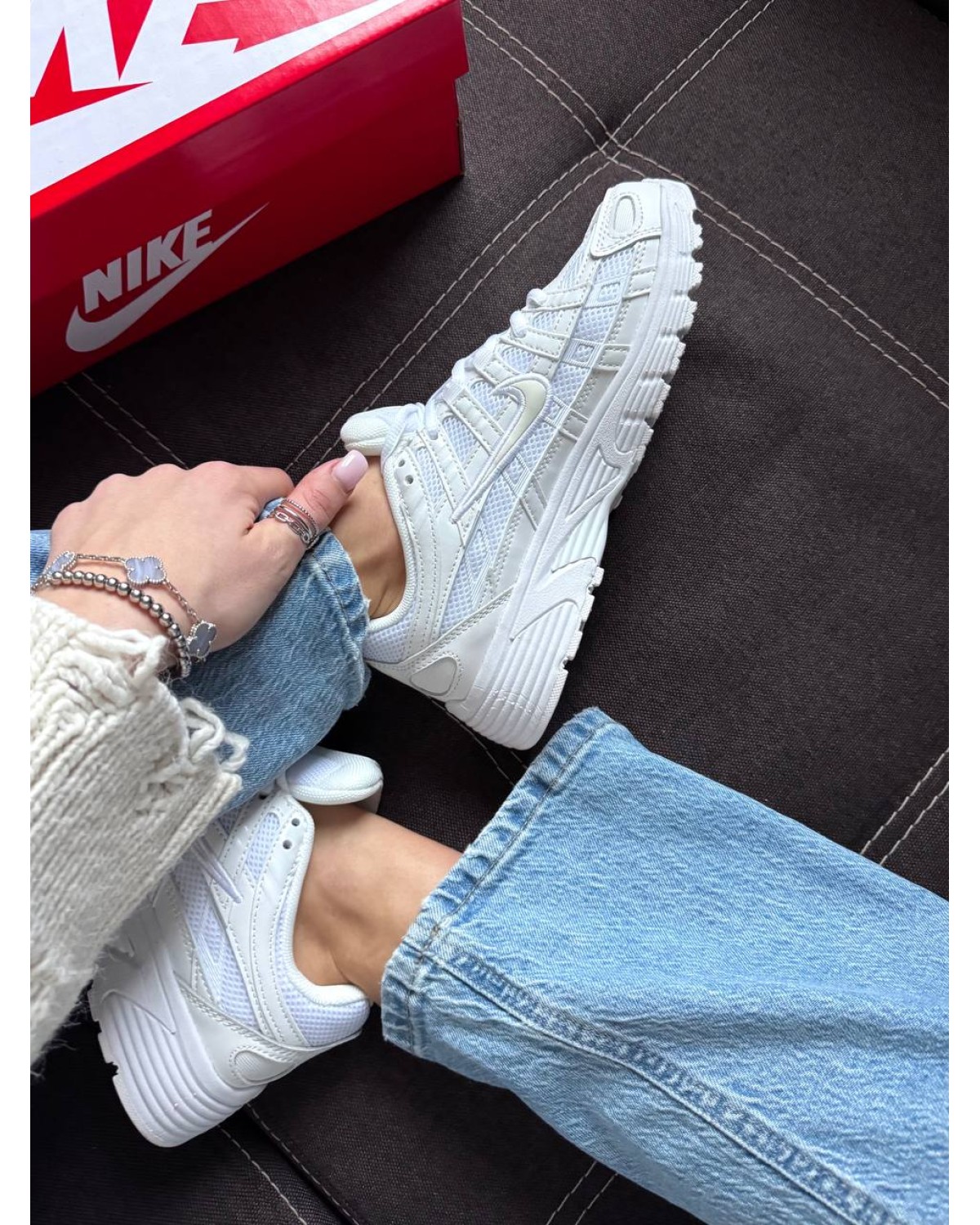 Nike P-6000 White Nike P-6000 White
