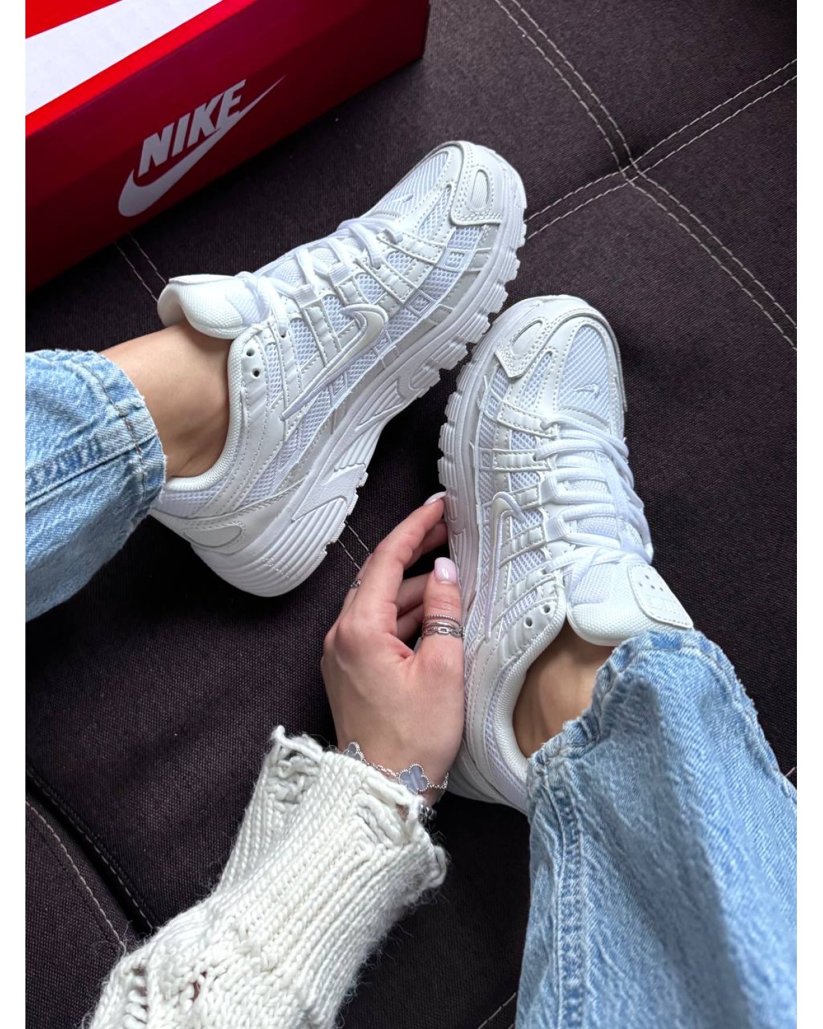 Nike P-6000 White Nike P-6000 White