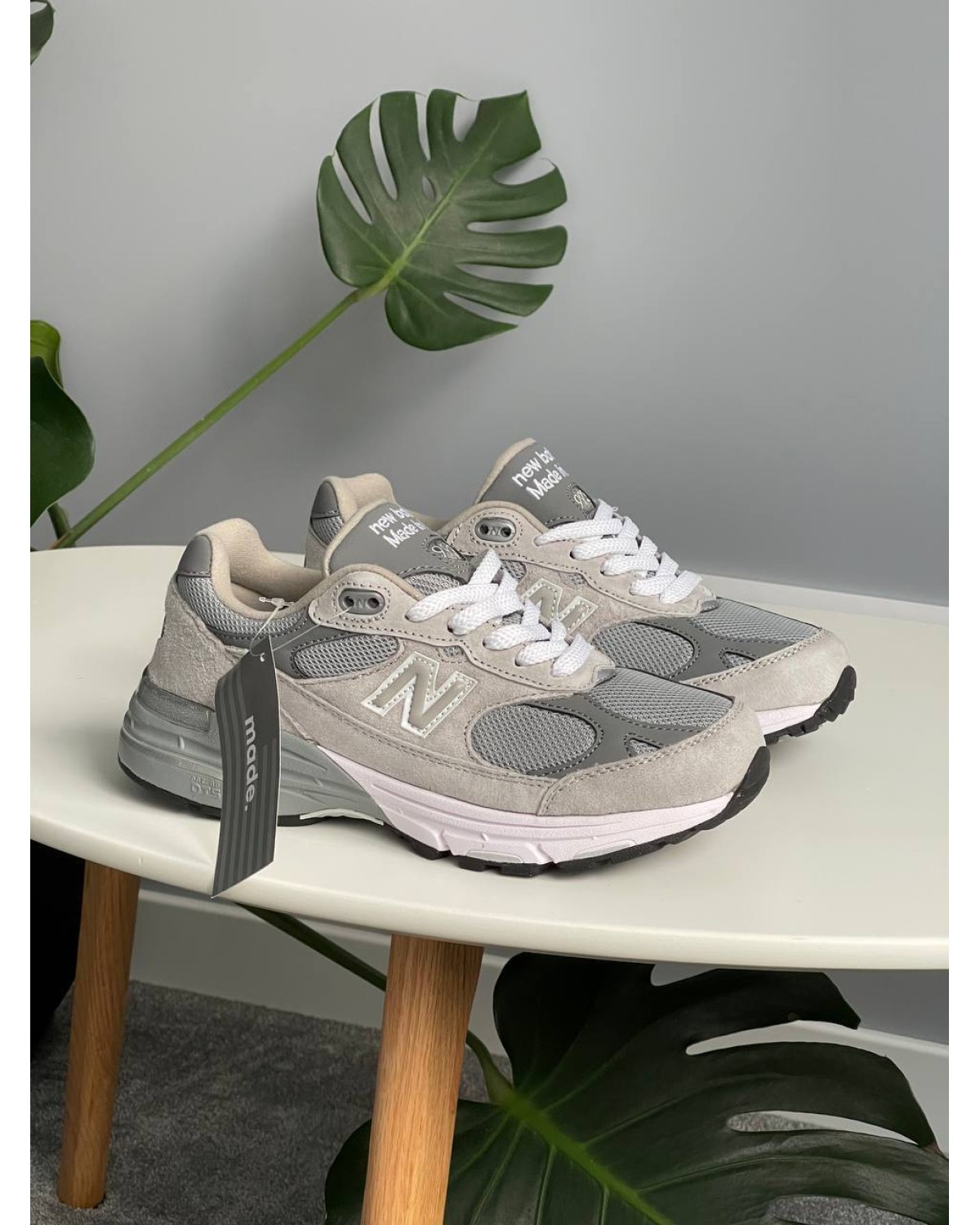 New Balance 993 Grey White