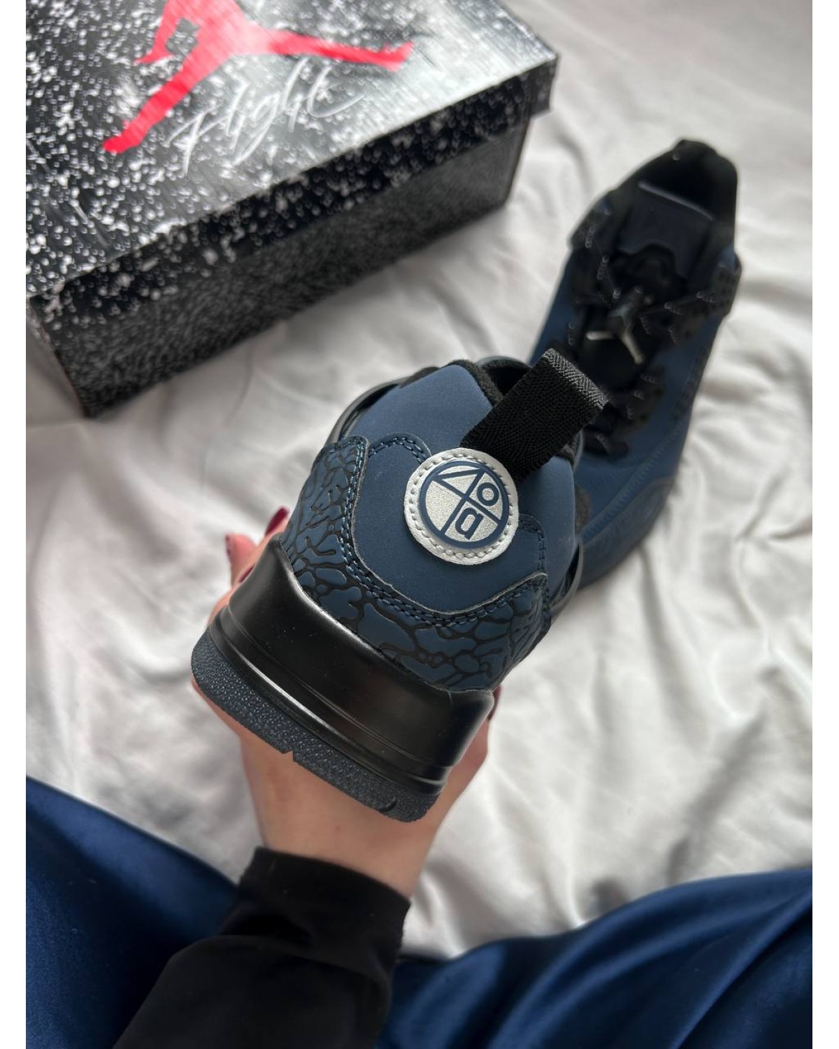 Air Jordan Spizike Low Dark Obsidian Blue