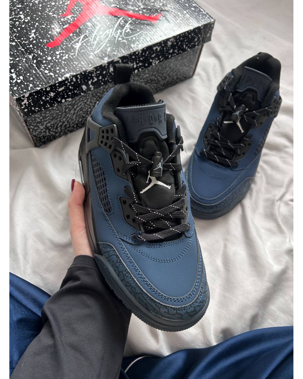 Air Jordan Spizike Low Dark Obsidian Blue
