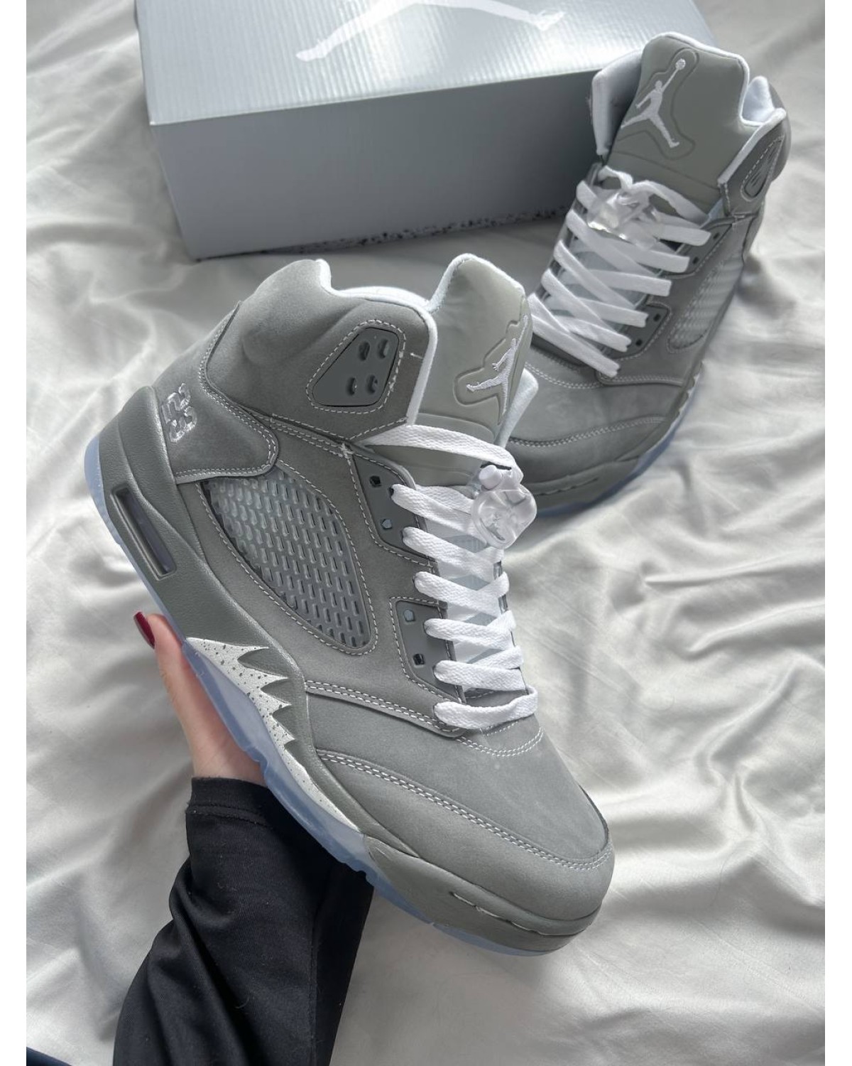 Air Jordan 5 Retro Wolf Grey