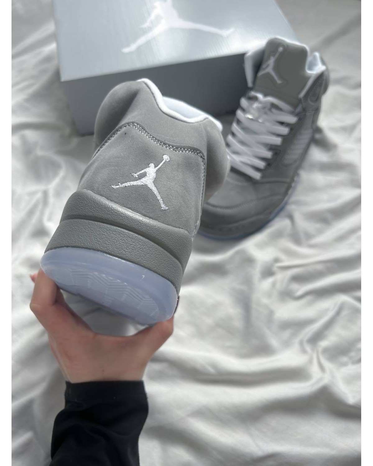 Air Jordan 5 Retro Wolf Grey