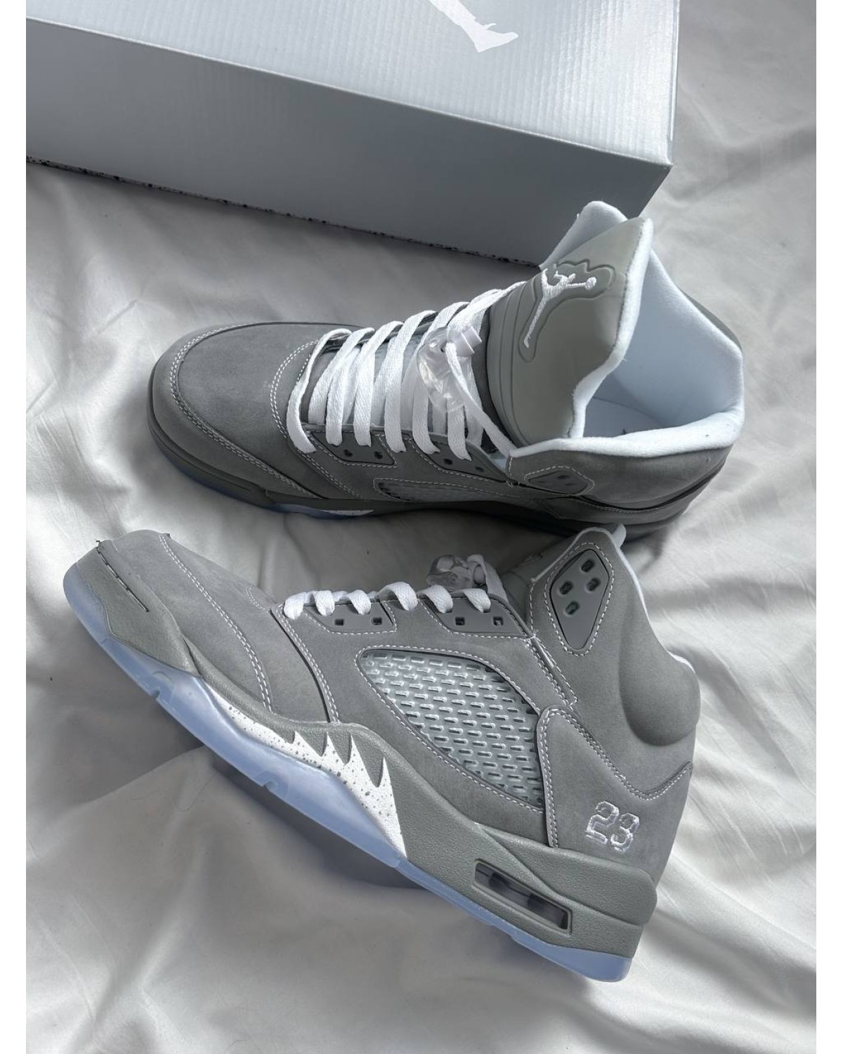 Air Jordan 5 Retro Wolf Grey