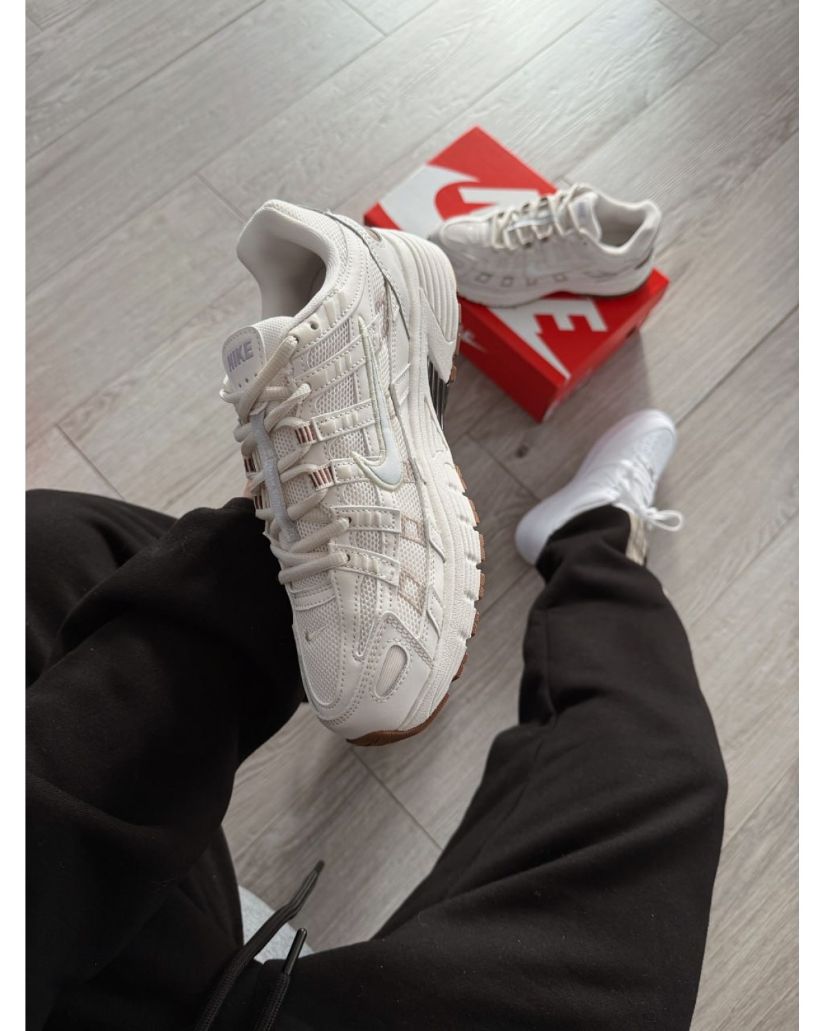 Nike P-6000 'Summit White Light Bone'