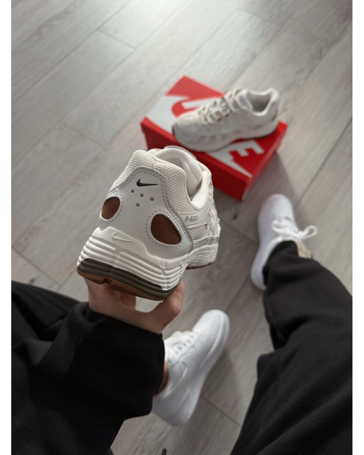 Nike P-6000 'Summit White Light Bone'