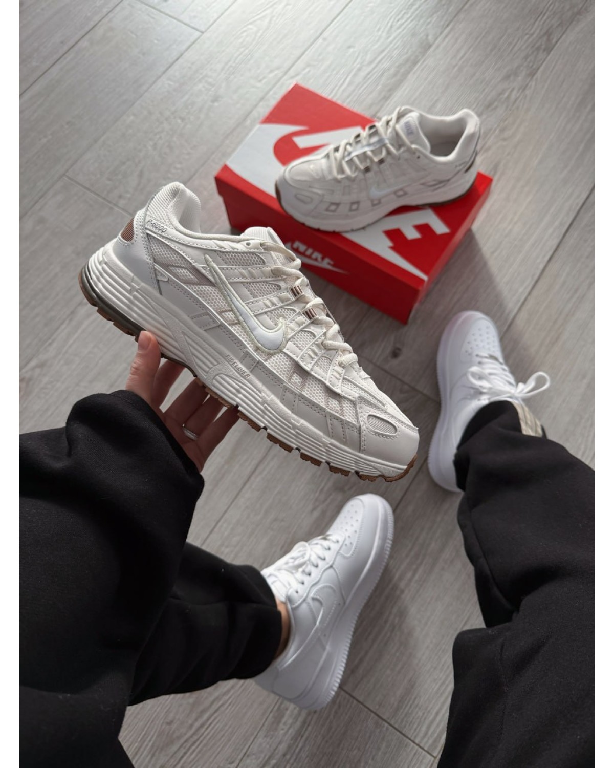 Nike P-6000 'Summit White Light Bone'