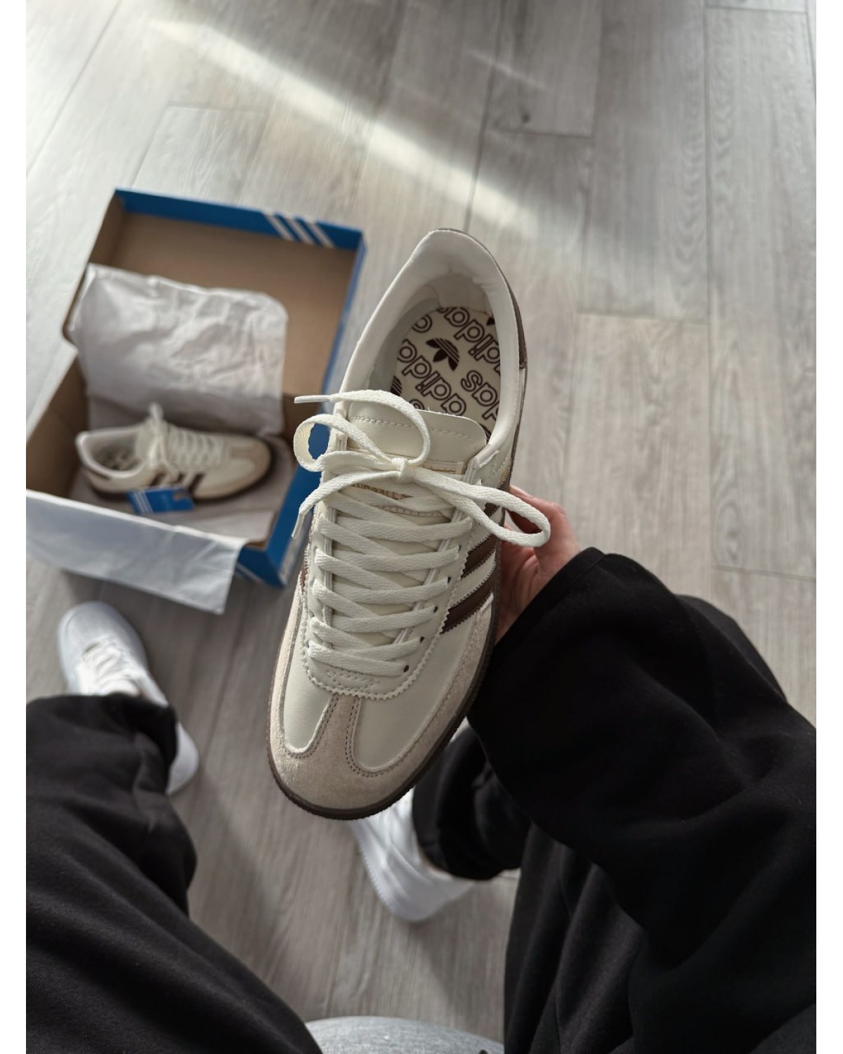 Аdidas Handball Spezial Brown Cream White