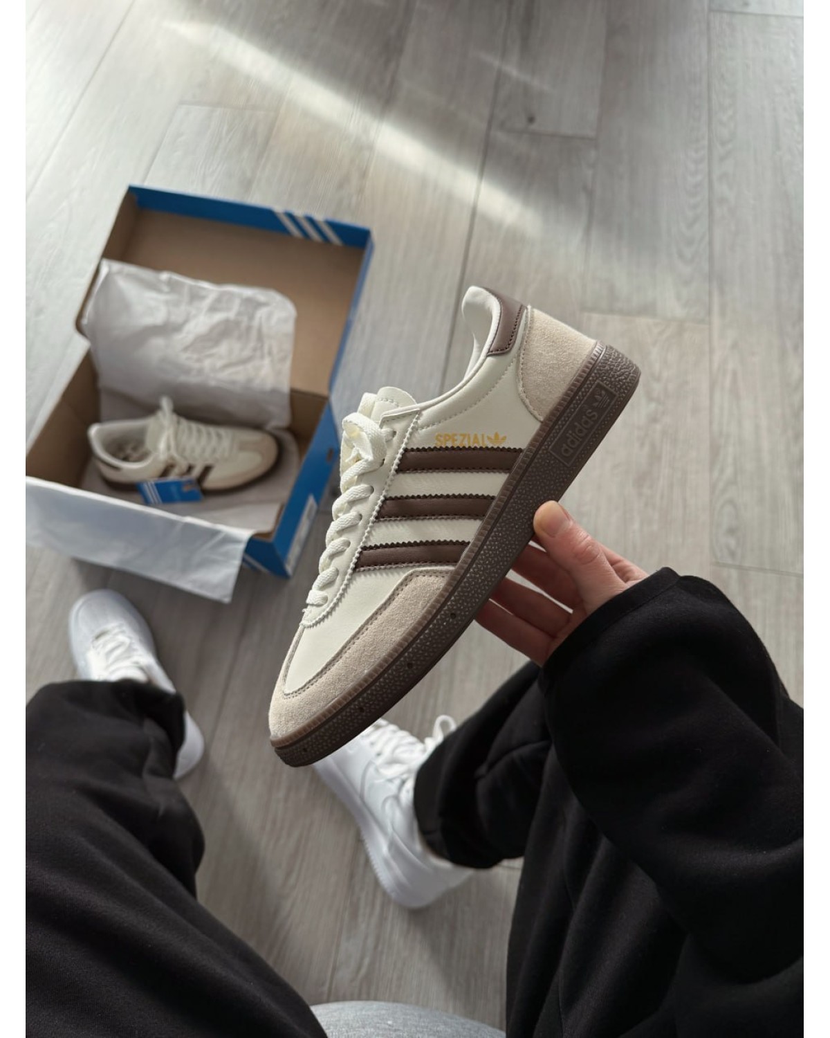 Аdidas Handball Spezial Brown Cream White