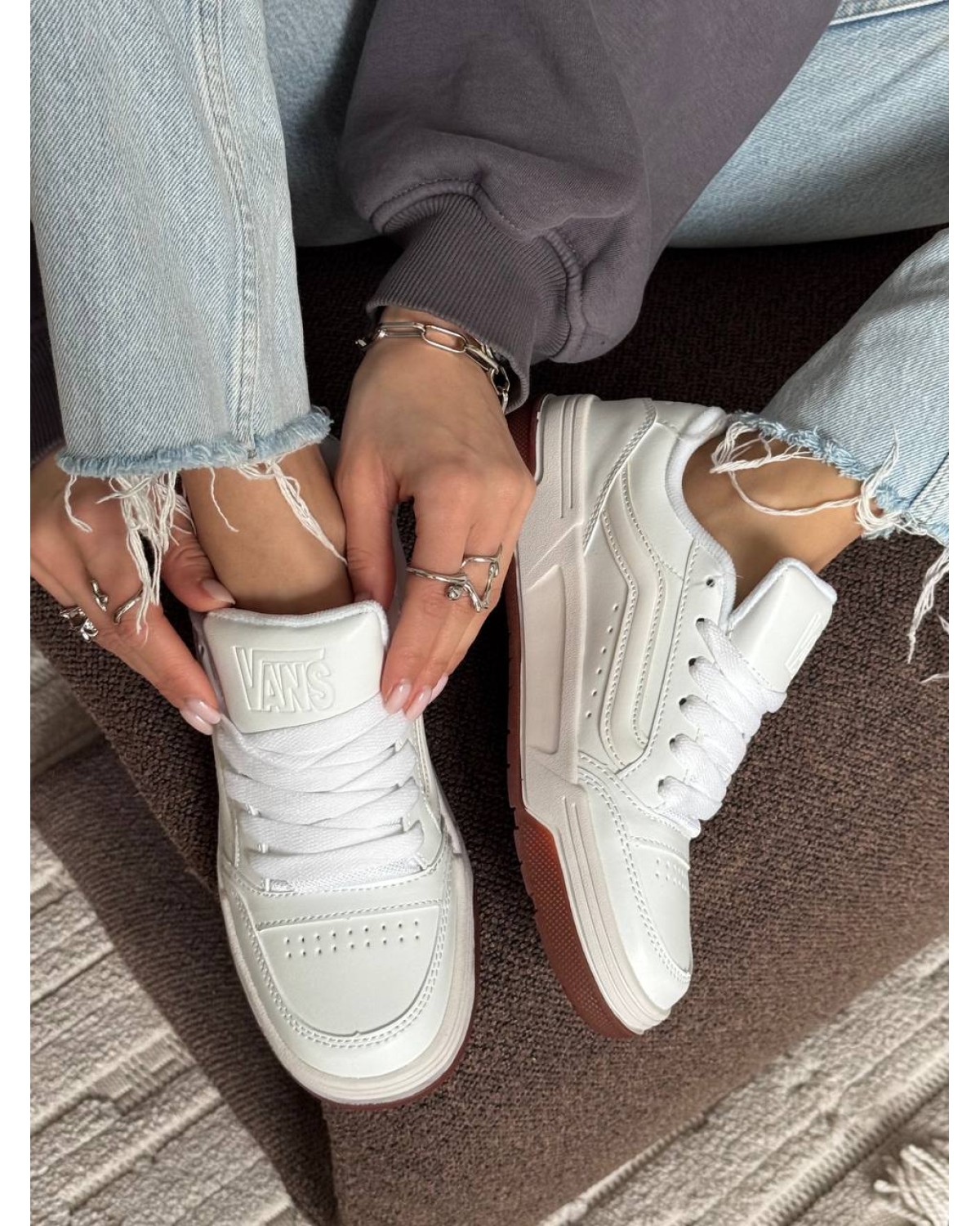 Vans Hylane White/Gum