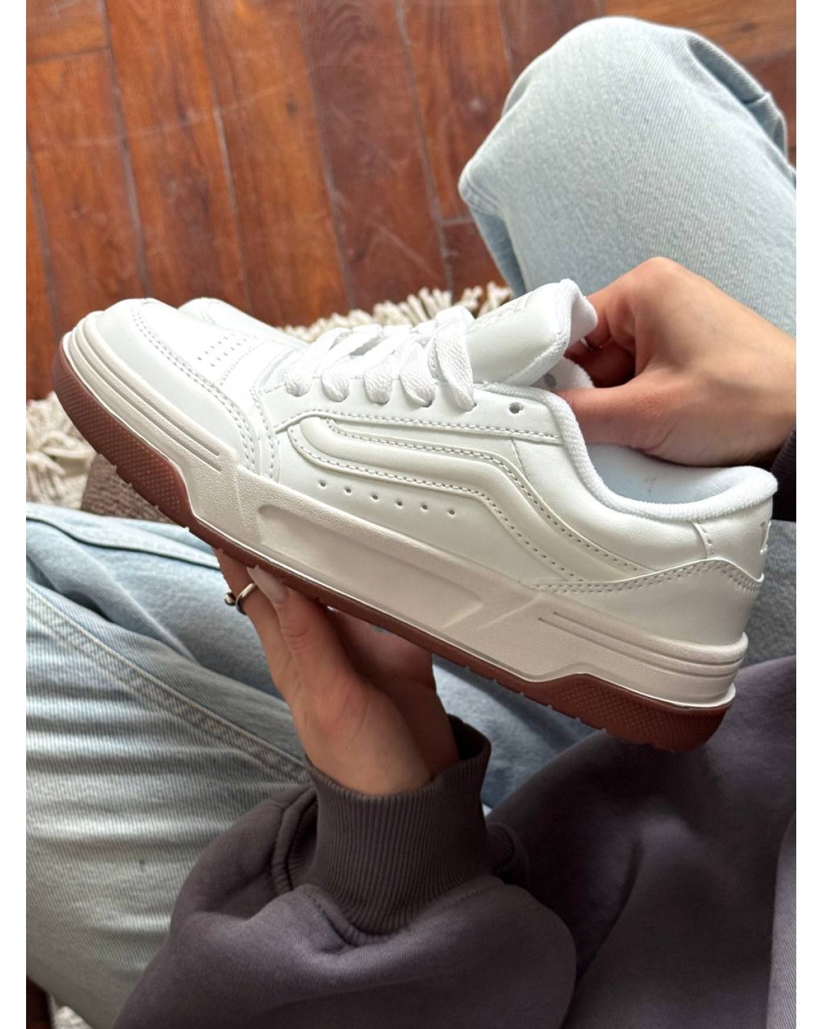 Vans Hylane White/Gum