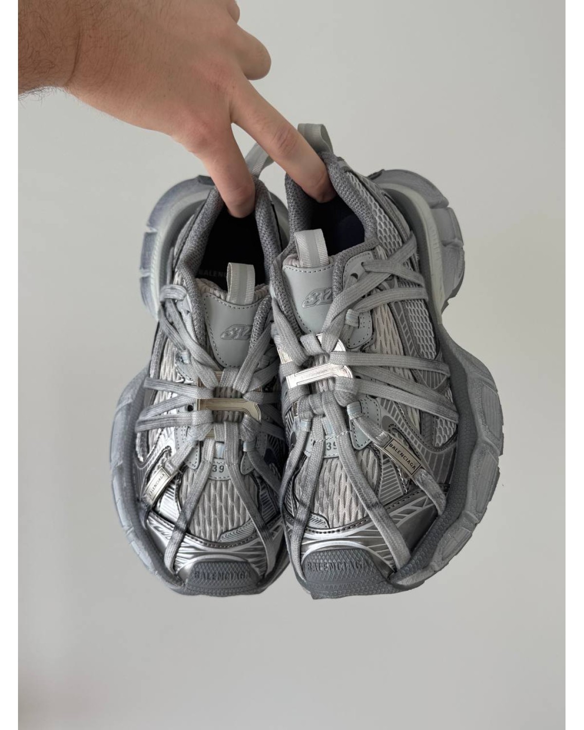 Balenciaga 3XL Extreme Lace Grey