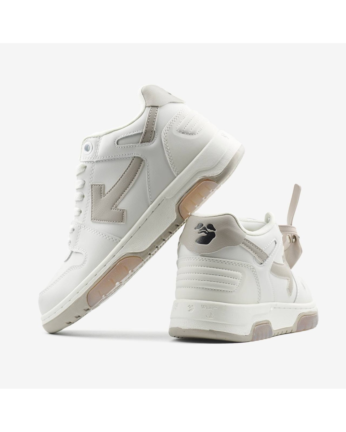 Off-White Out of Office Beige Brown