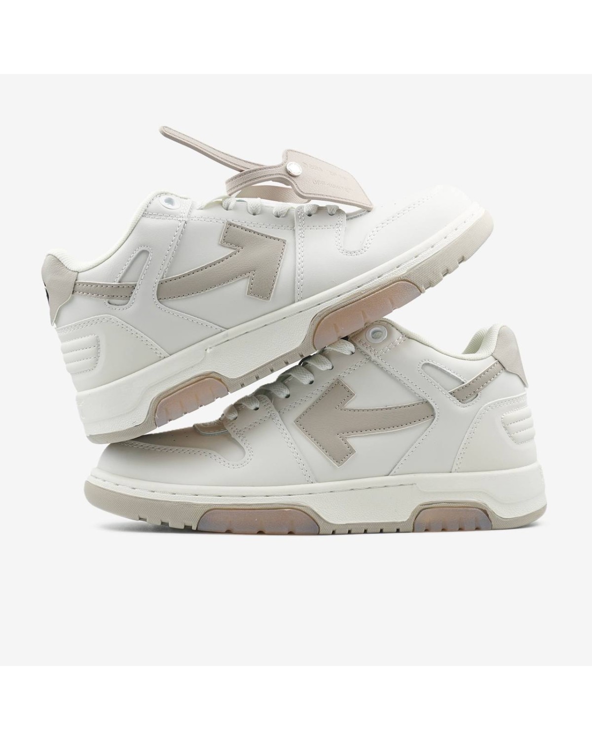 Off-White Out of Office Beige Brown