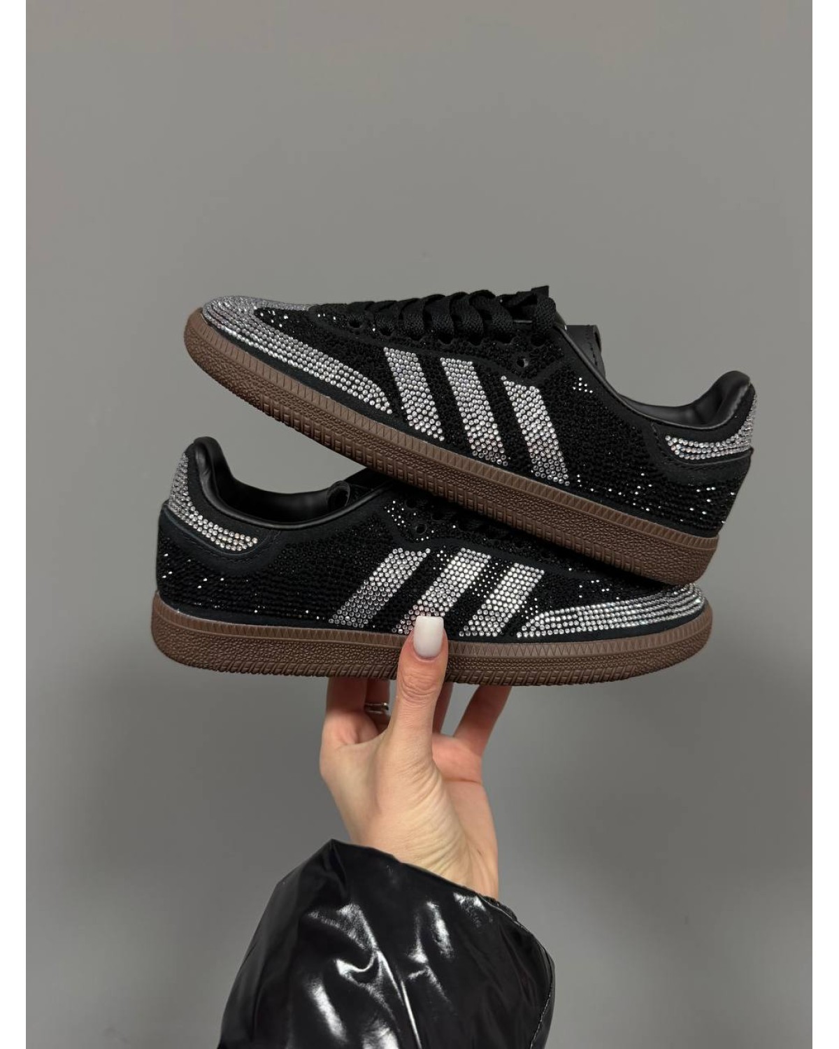 Adidas Samba Black Swarovski