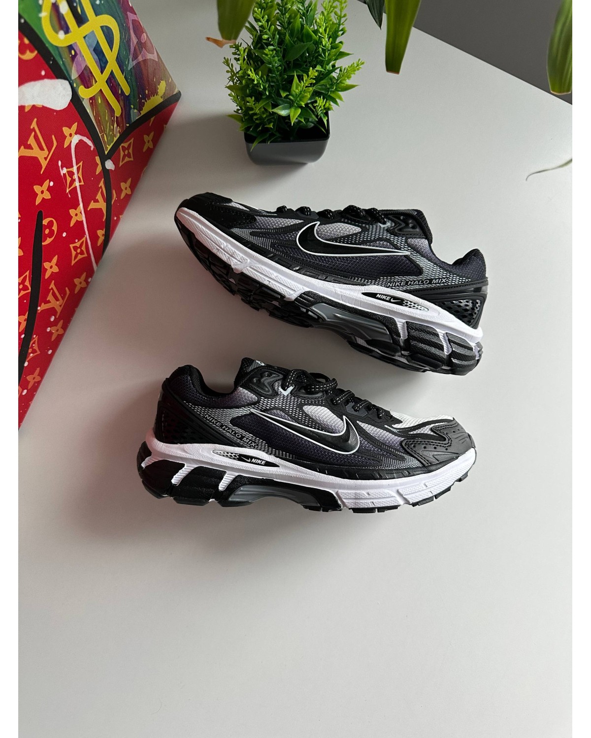 Nike Halo Mix Black White