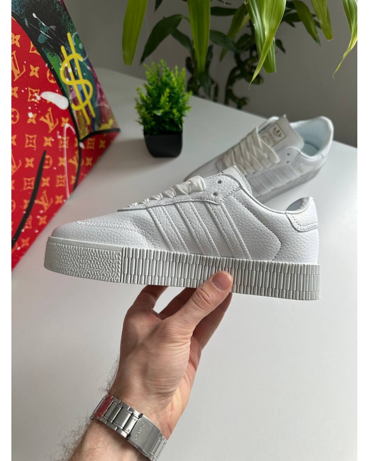 Adidas Samba White