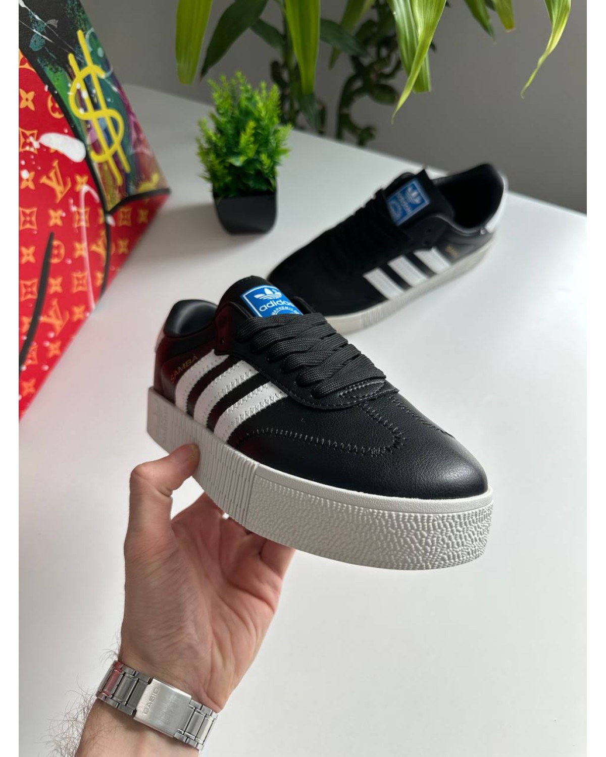 Adidas Samba Black White