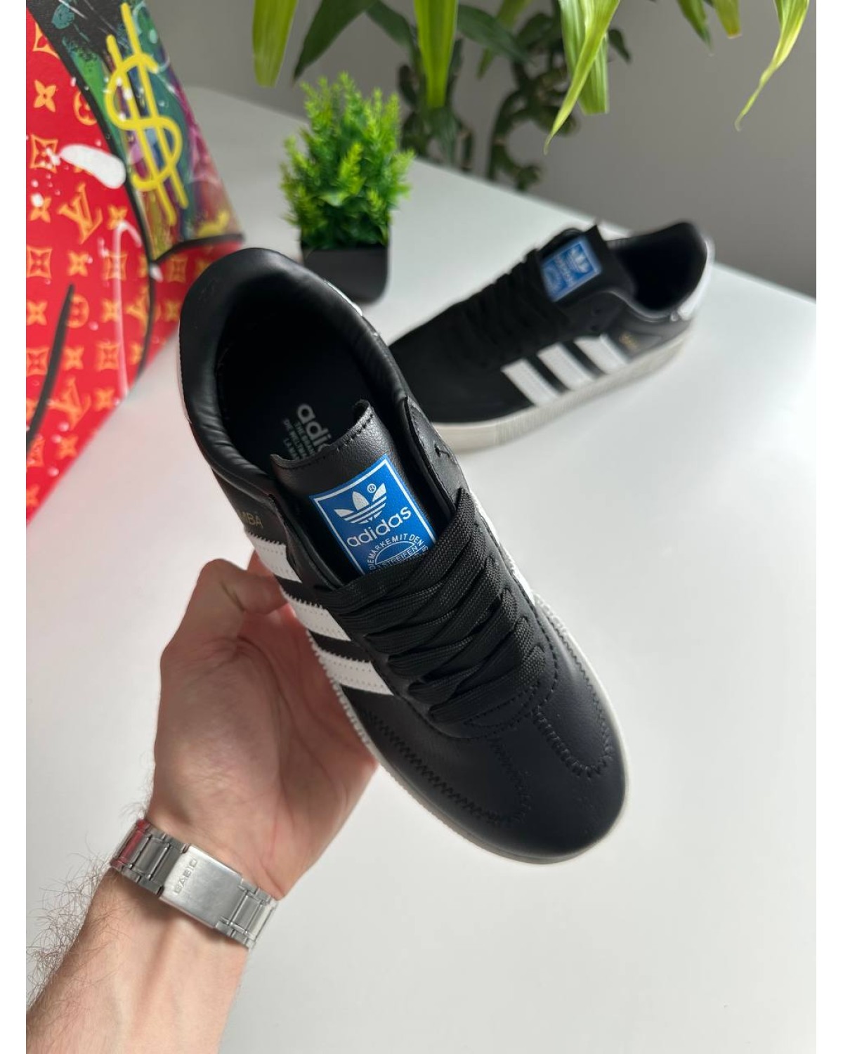 Adidas Samba Black White