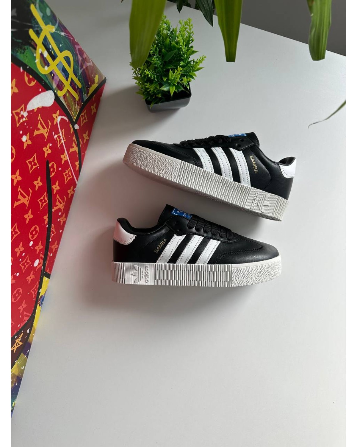 Adidas Samba Black White