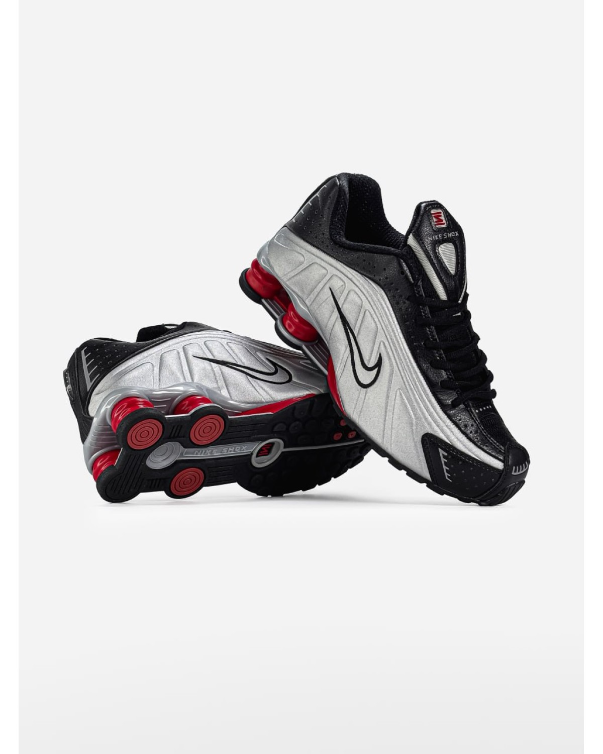 Nike Shox R4 Black/Metallic Silver