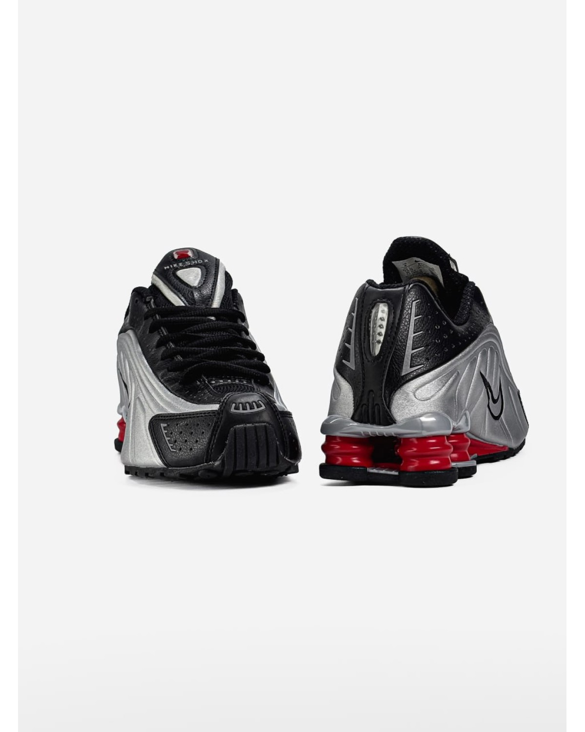 Nike Shox R4 Black/Metallic Silver