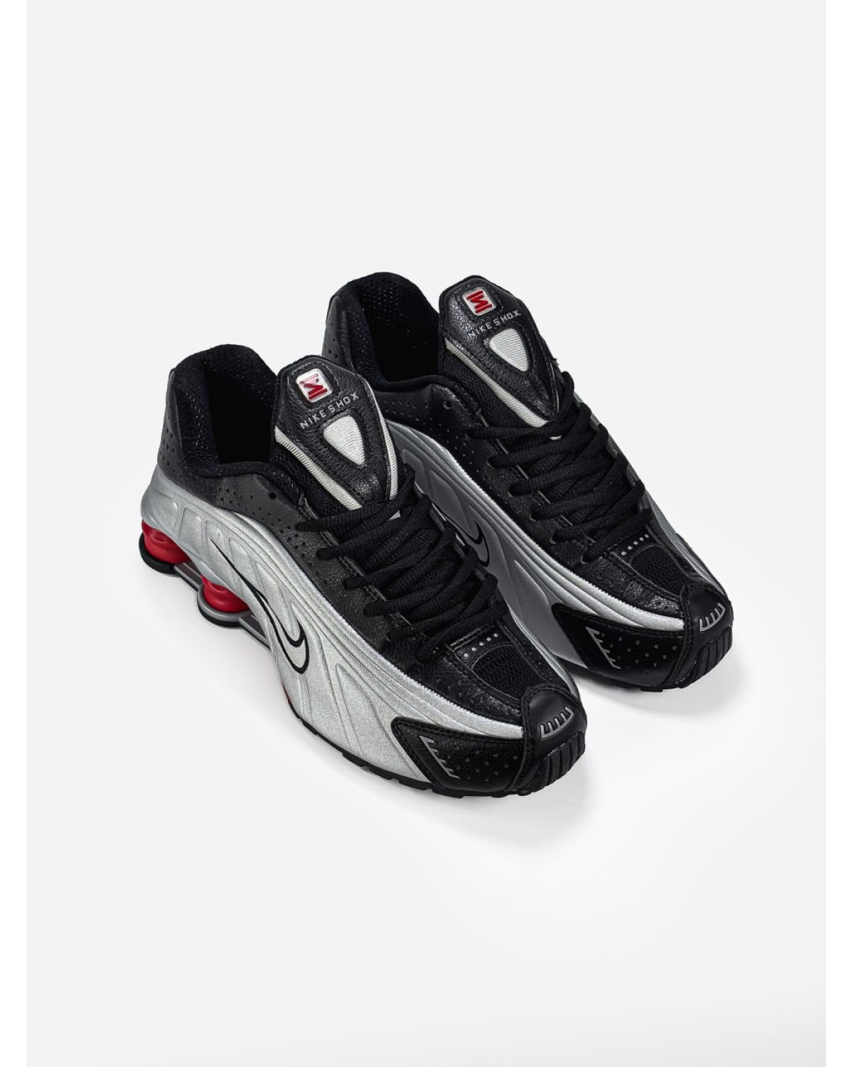 Nike Shox R4 Black/Metallic Silver